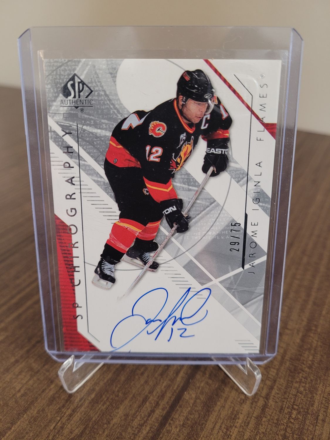 Jarome Iginla 2006-07 SP Authentic Chirography JI