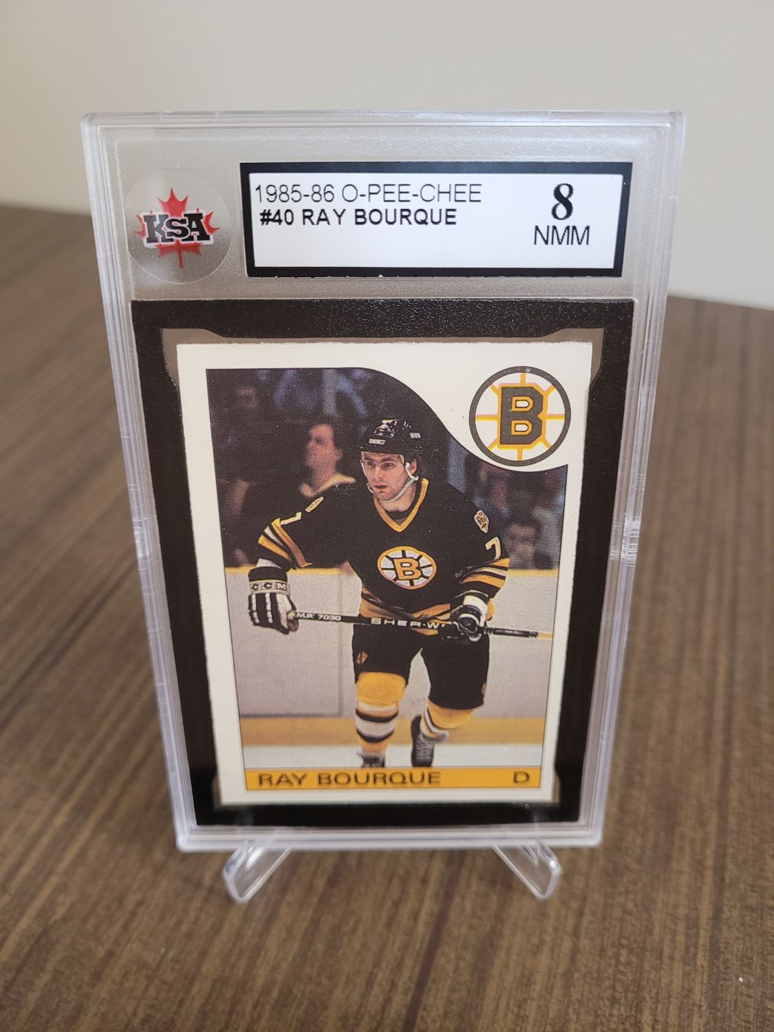 Ray Bourque 1985-86 O-Pee-Chee 40