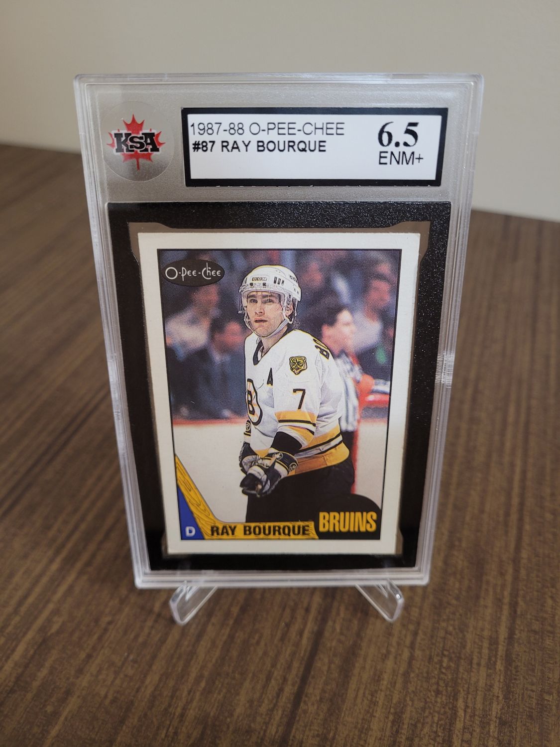 Ray Bourque 1987-88 O-Pee-Chee 87