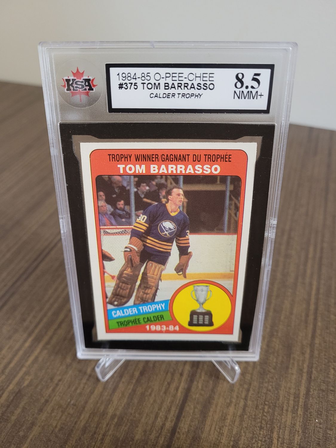 Tom Barrasso 1984-85 O-Pee-Chee 375