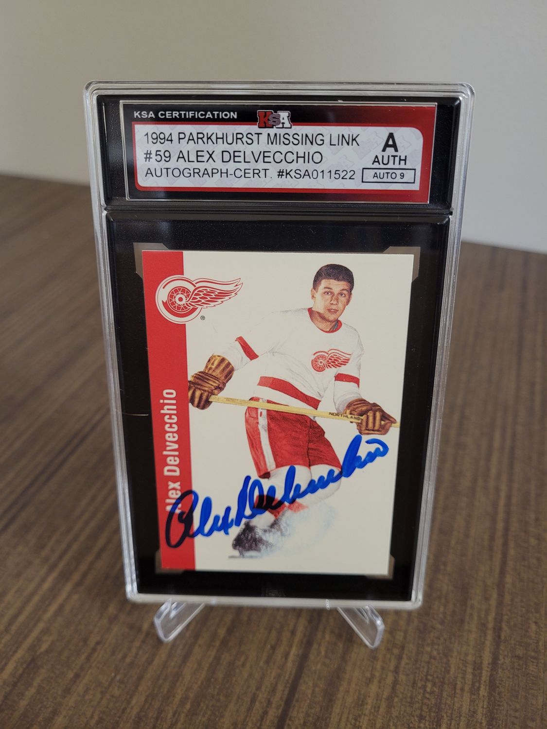 Alex Delvecchio 1994 Parkhurst Missing Link 59