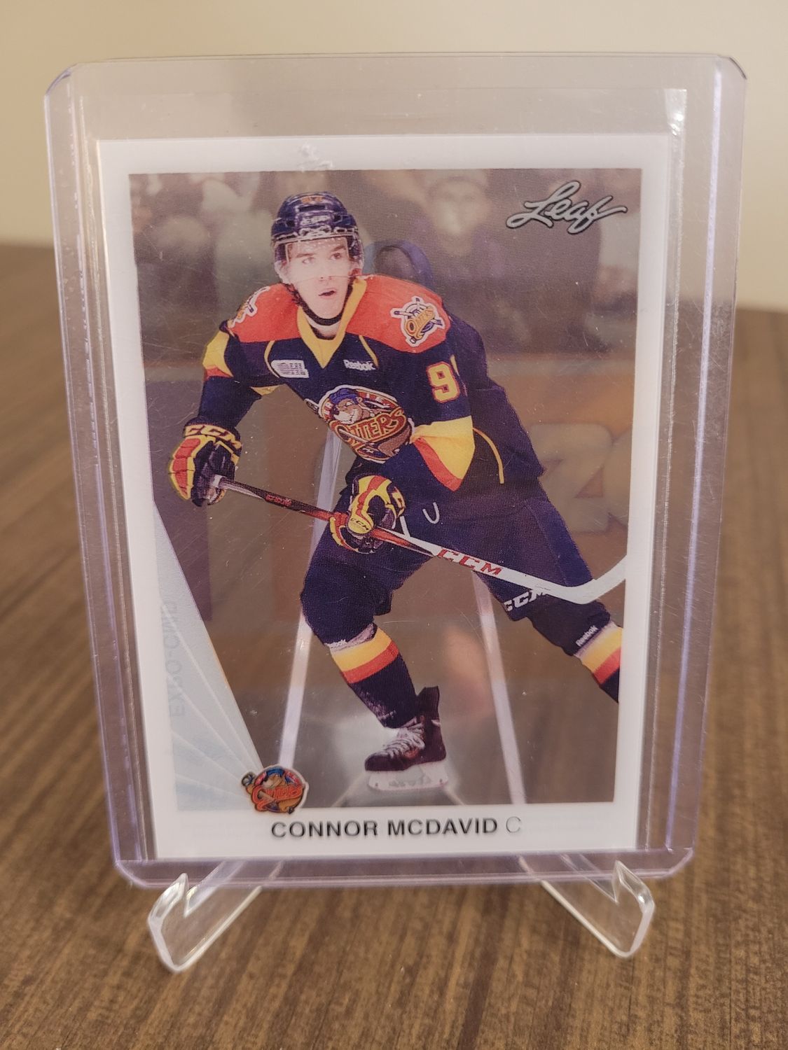 Connor McDavid 2014-15 Leaf Acetate EXPO-CMD
