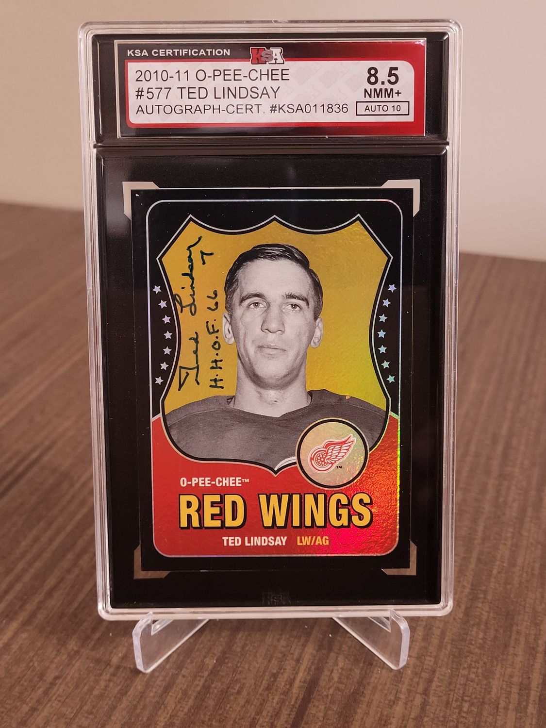 Ted Lindsay 2010-11 O-Pee-Chee 577