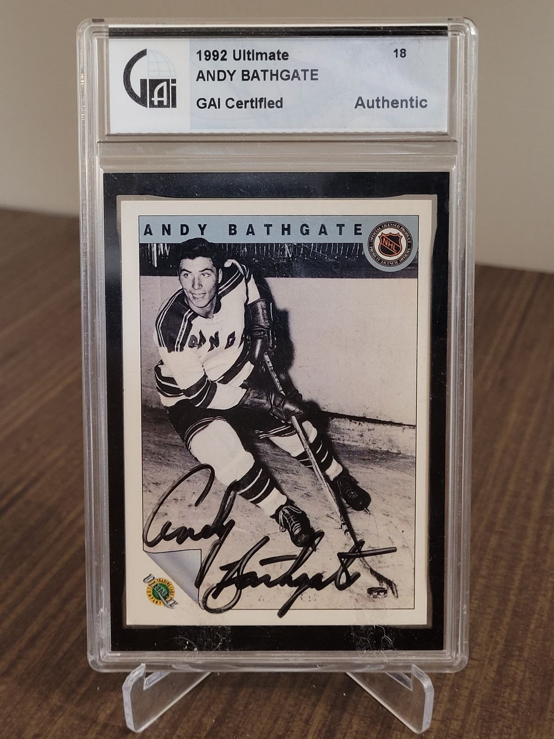 Andy Bathgate 1991-92 Ultimate 18