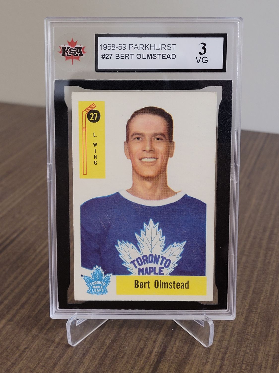 Bert Olmstead 1958-59 Parkhurst 27
