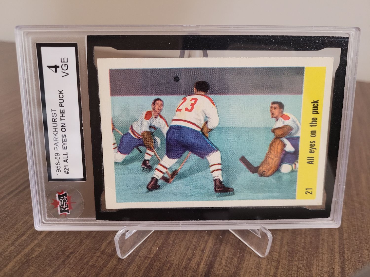 Toronto Maple Leafs 1958-59 Parkhurst 21