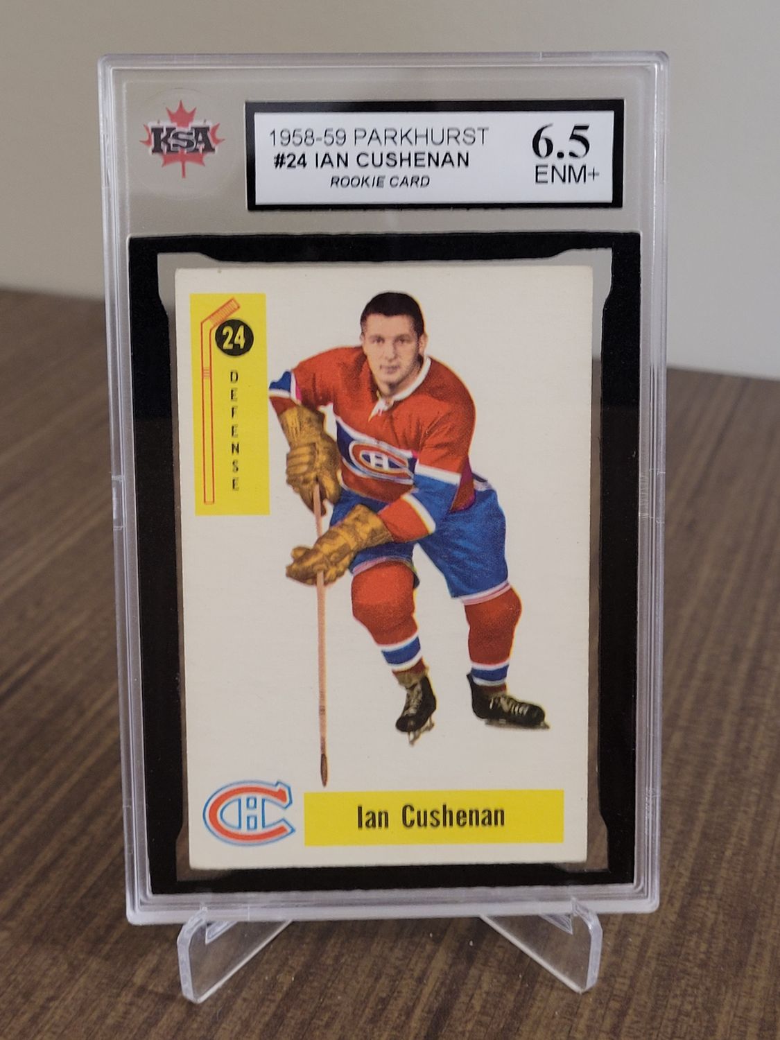 Ian Cushenan 1958-59 Parkhurst 24