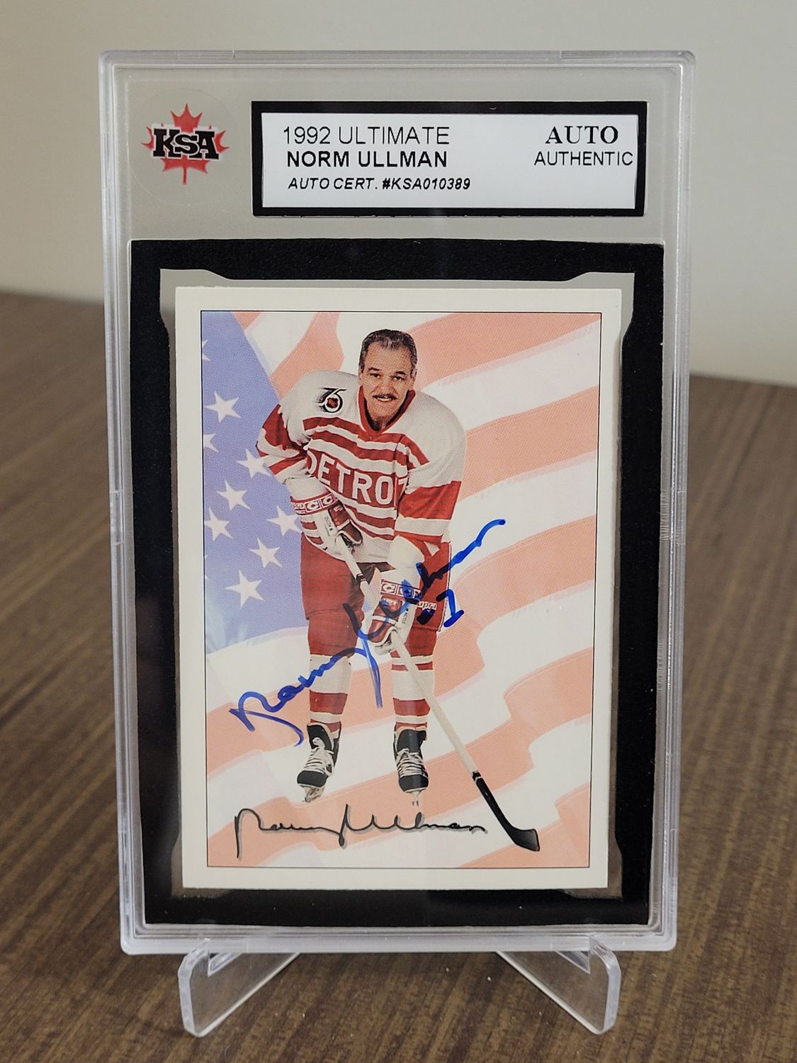 Norm Ullman 1991-92 Ultimate 78