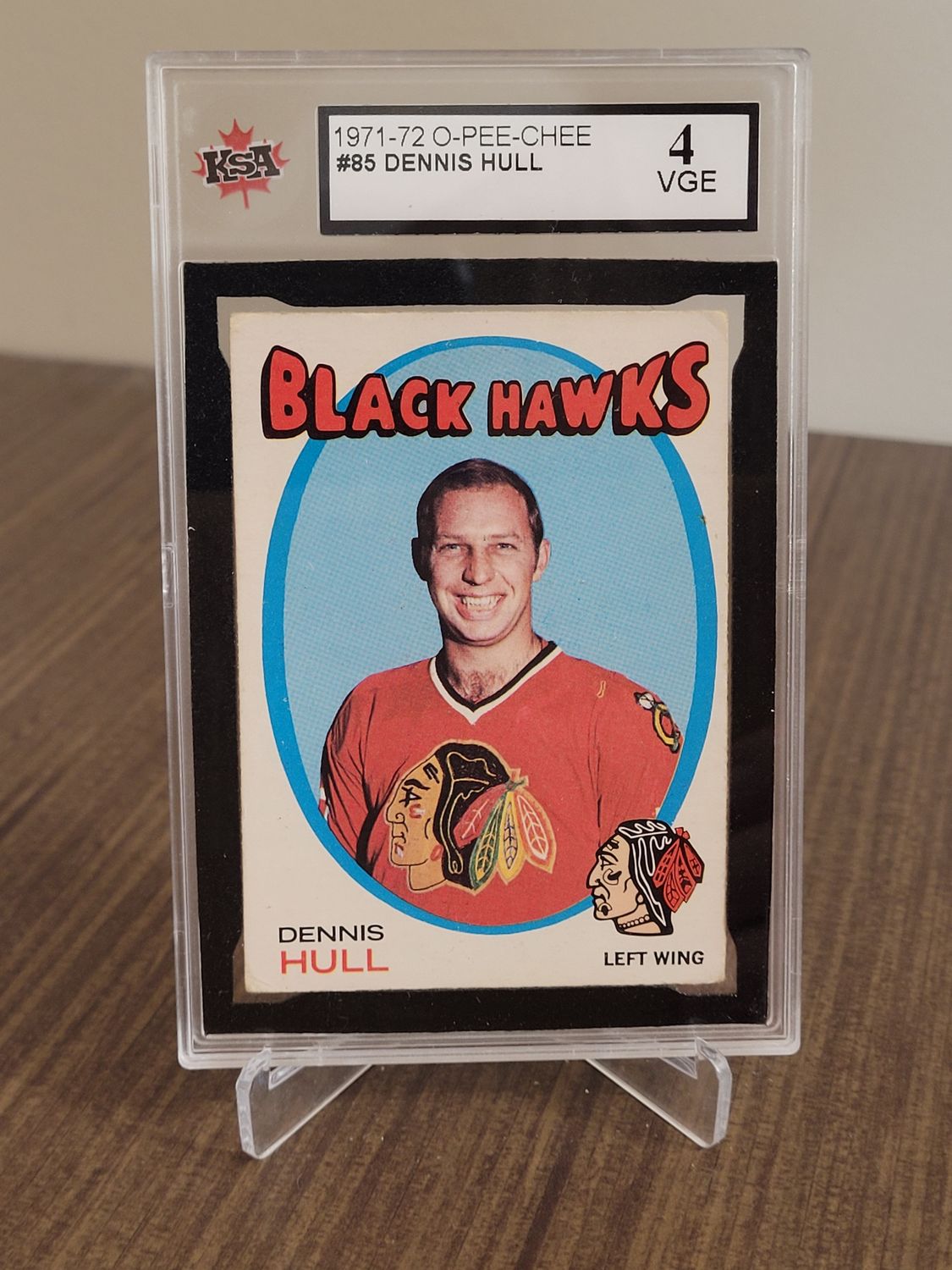 Dennis Hull 1971-72 O-Pee-Chee 85