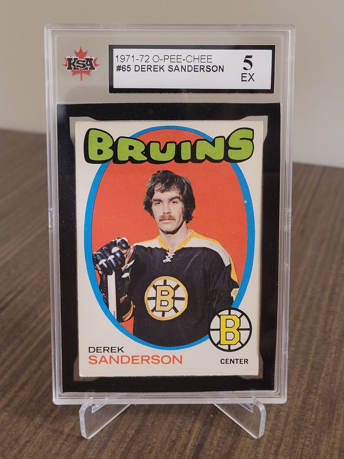 Derek Sanderson 1971-72 O-Pee-Chee 65