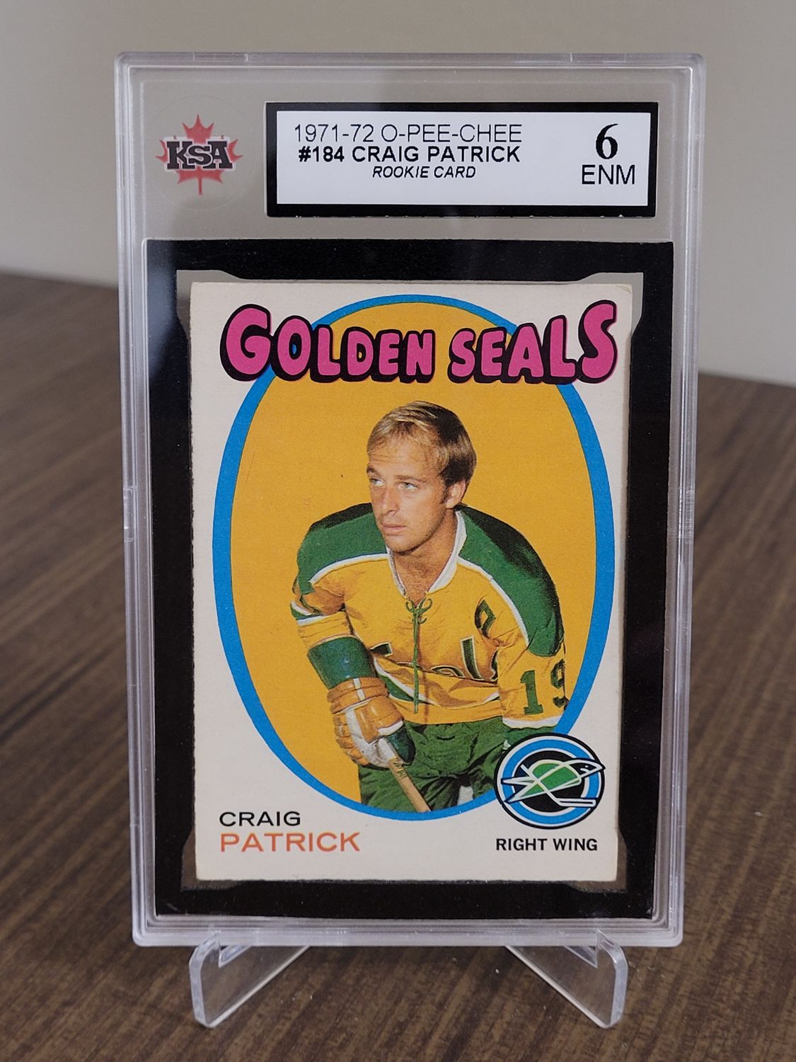 Craig Patrick 1971-72 O-Pee-Chee 184