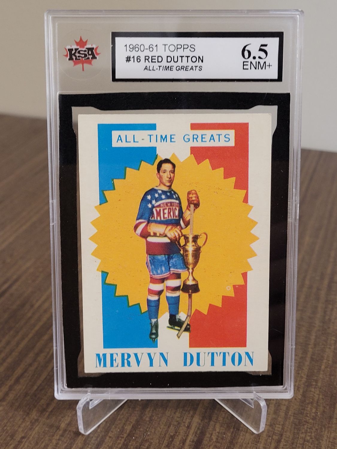 Mervyn Dutton 1960-61 Topps 16