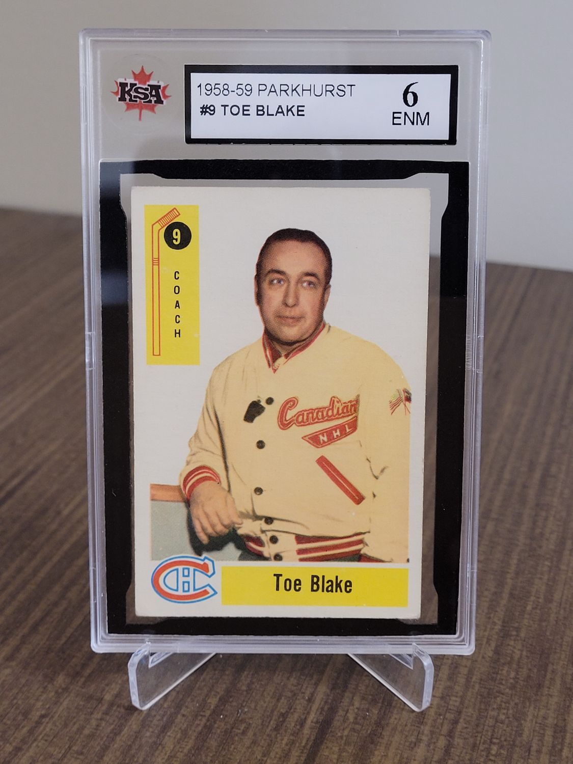 Toe Blake 1958-59 Parkhurst 9