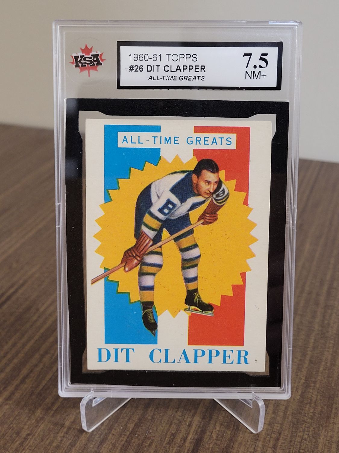 Dit Clapper 1960-61 Topps 26