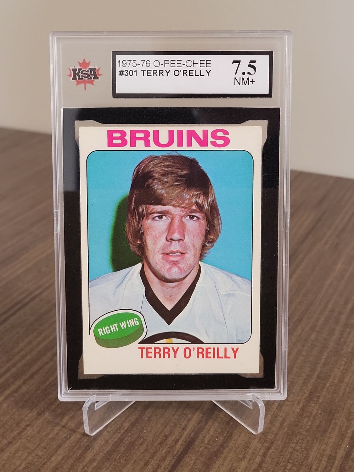 Terry O'Reilly 1975-76 O-Pee-Chee 301