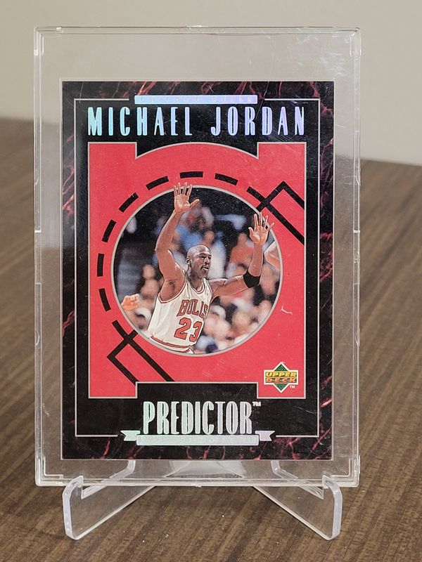 Michael Jordan 1995-96 UD Predictor R3