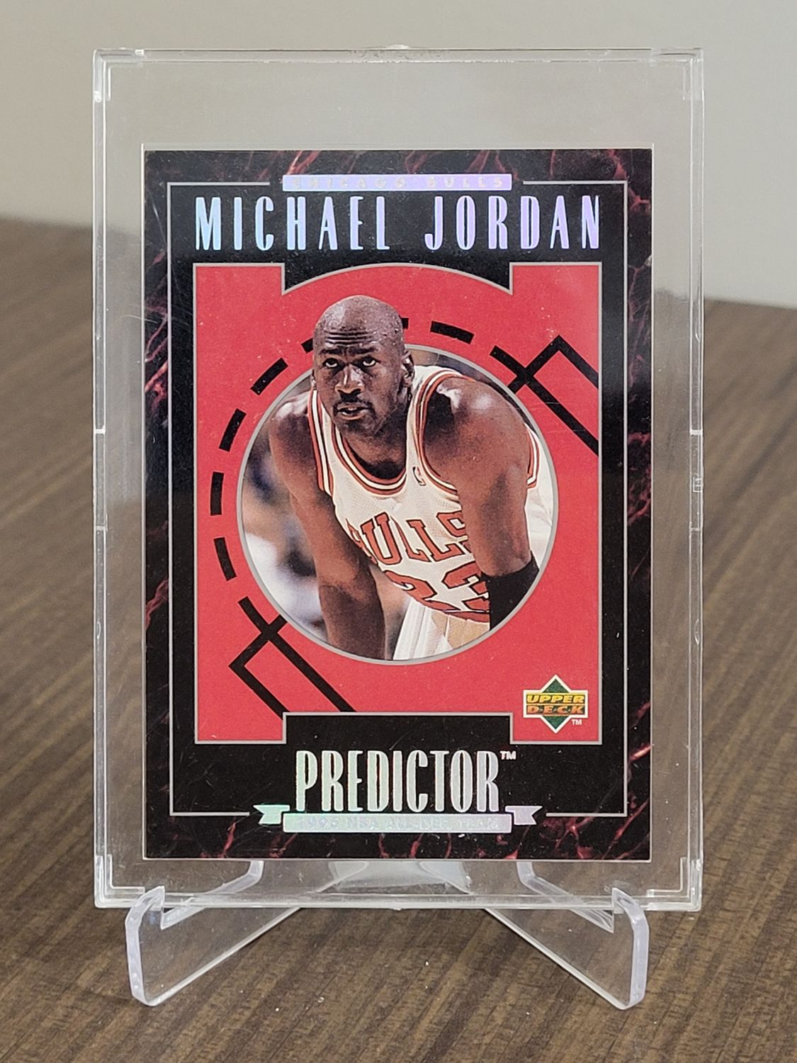 Michael Jordan 1995-96 UD Predictor R4