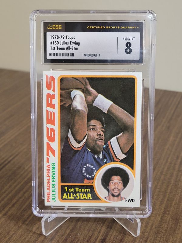 Julius Erving 1978-79 Topps 130