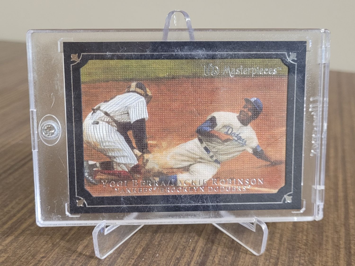 Berra/Robinson 2007 UD Masterpieces 54