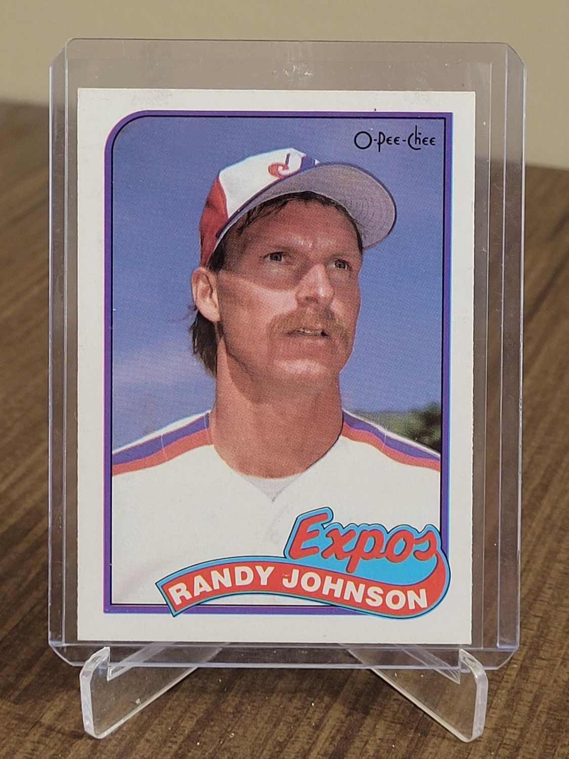 Randy Johnson 1989 O-Pee-Chee 186