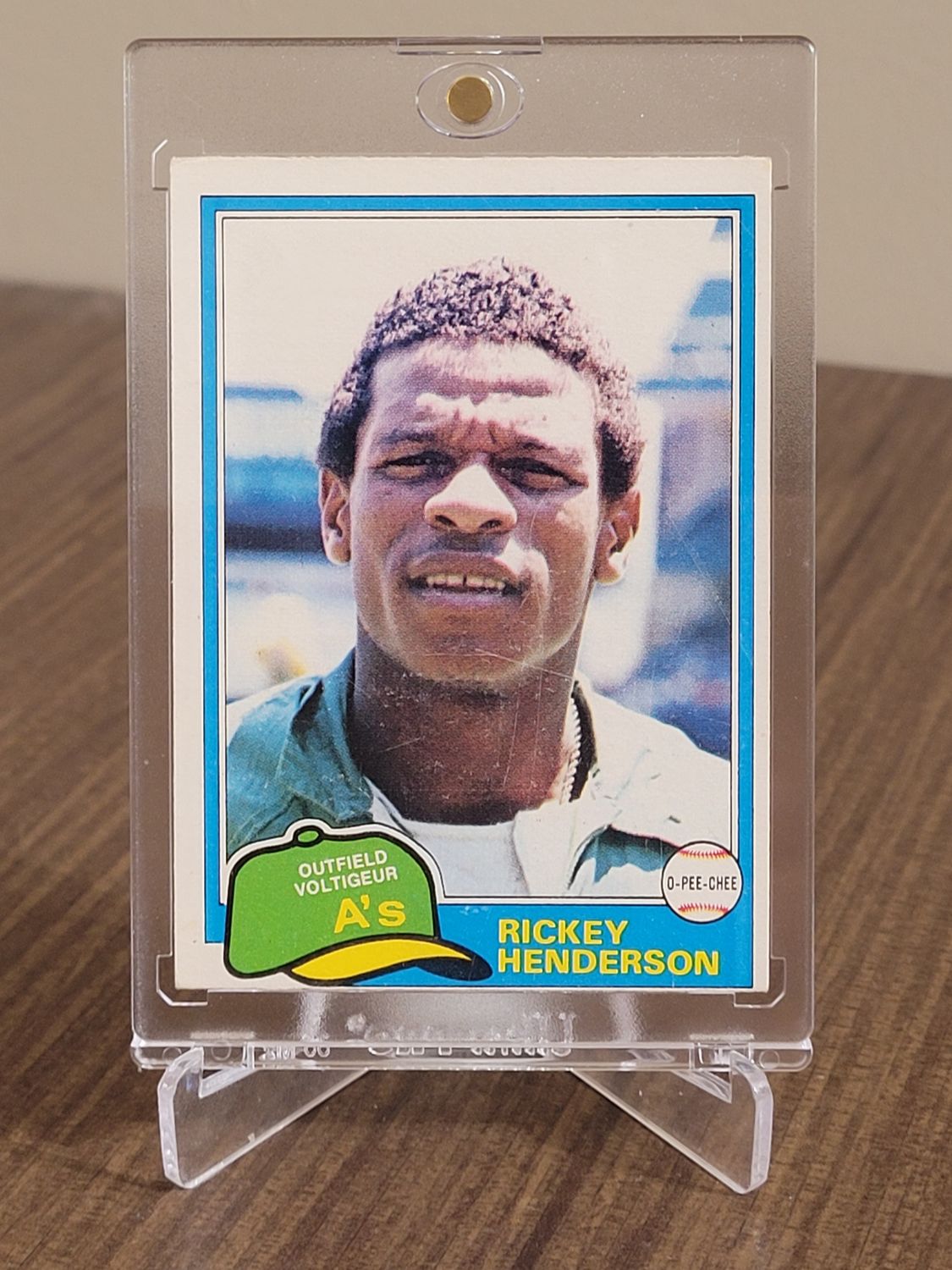 Rickey Henderson 1981 O-Pee-Chee 261