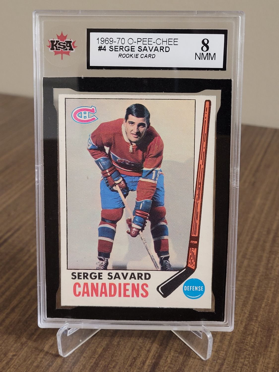 Serge Savard 1969-70 O-Pee-Chee 4