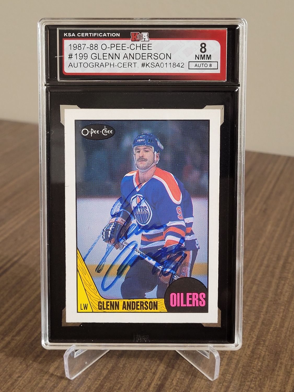 Glenn Anderson 1987-88 O-Pee-Chee 199