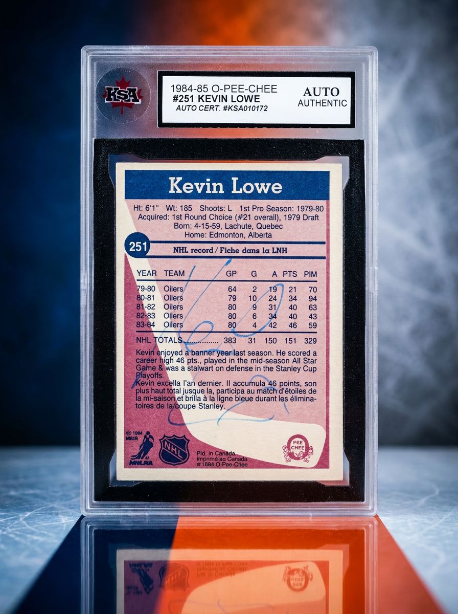 Kevin Lowe 1984-85 O-Pee-Chee 251