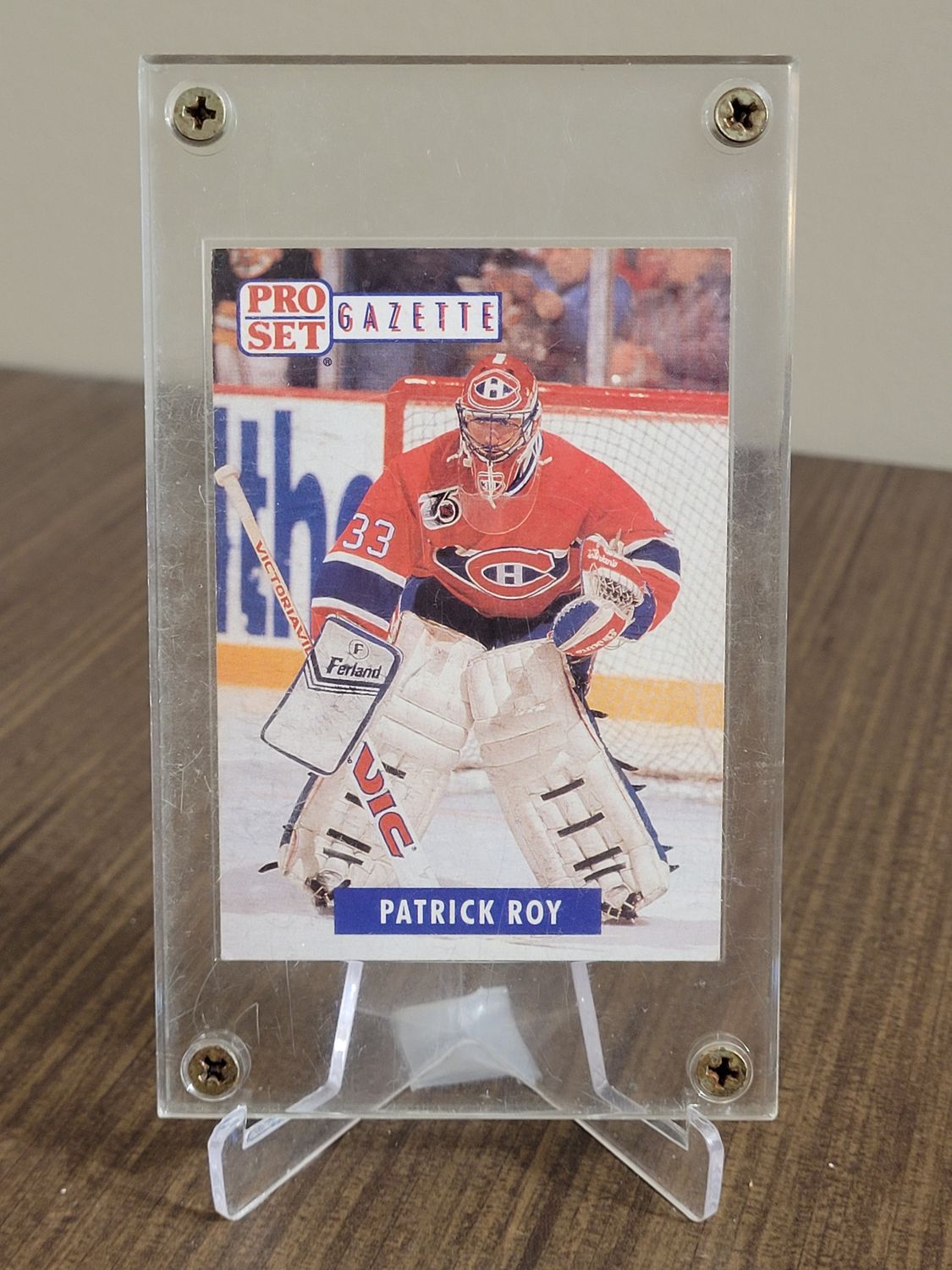 Patrick Roy 1992-93 Pro Set Gazette 2