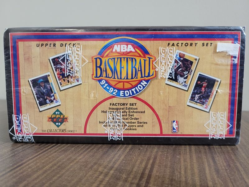 Upper Deck 1991-92 NBA Basketball Factory Set