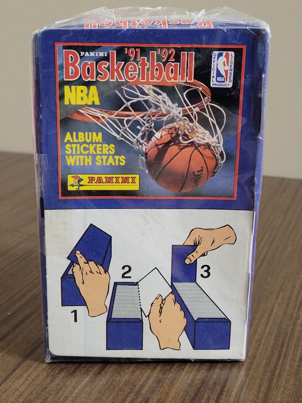 Panini 1991-92 NBA Album Stickers