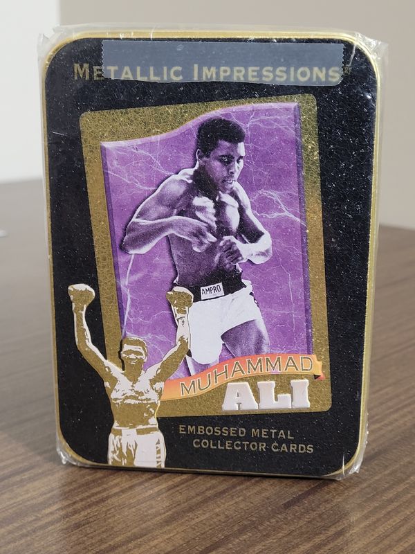Muhammad Ali Metallic Impressions Cards