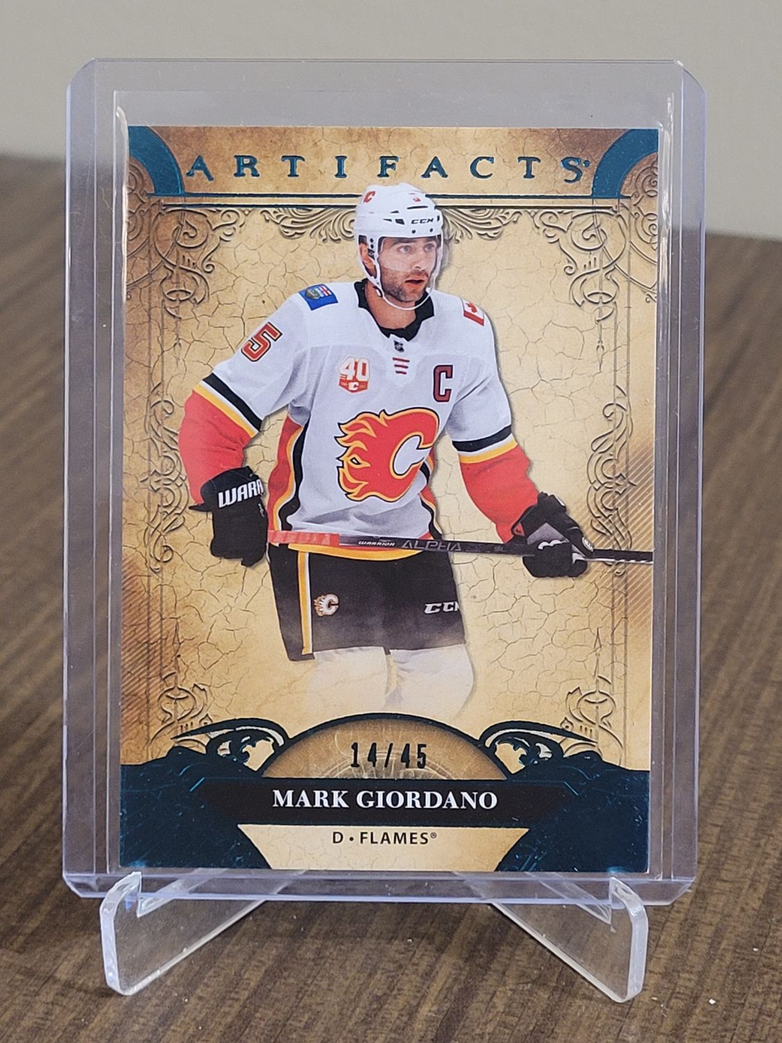Mark Giordano 2020-21 UD Artifacts 59