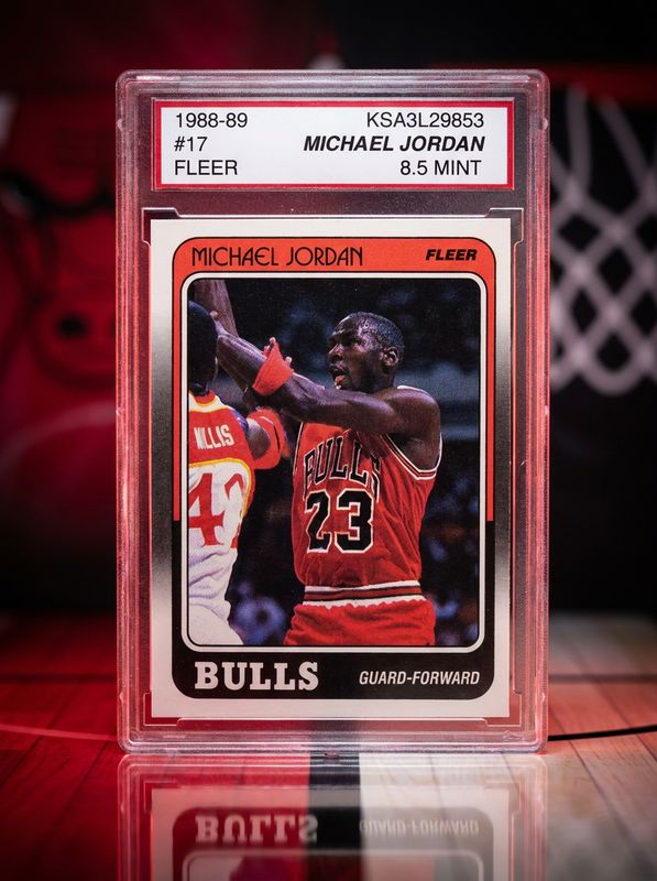 Michael Jordan 1988-89 Fleer 17
