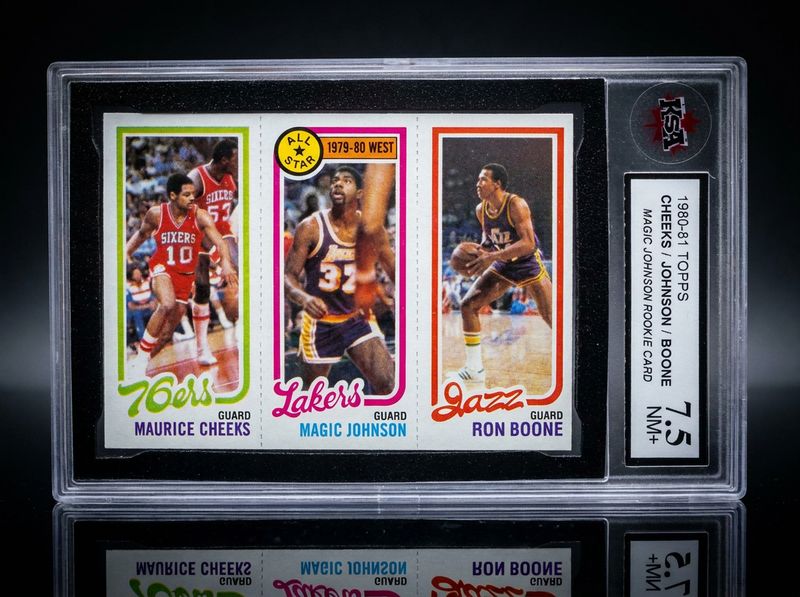 Cheeks/Johnson/Boone 1980-81 Topps 237/18/178