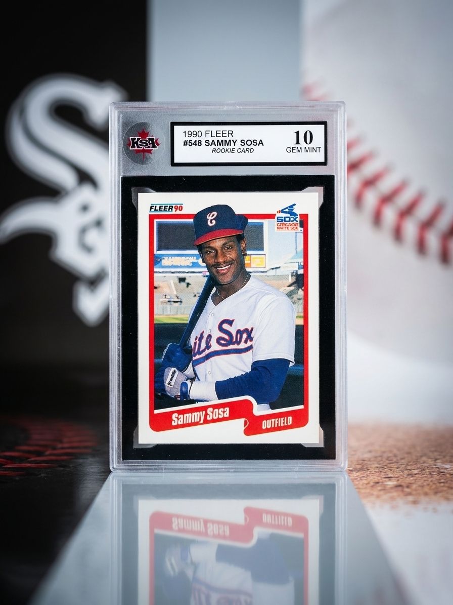 Sammy Sosa 1990 Fleer 548