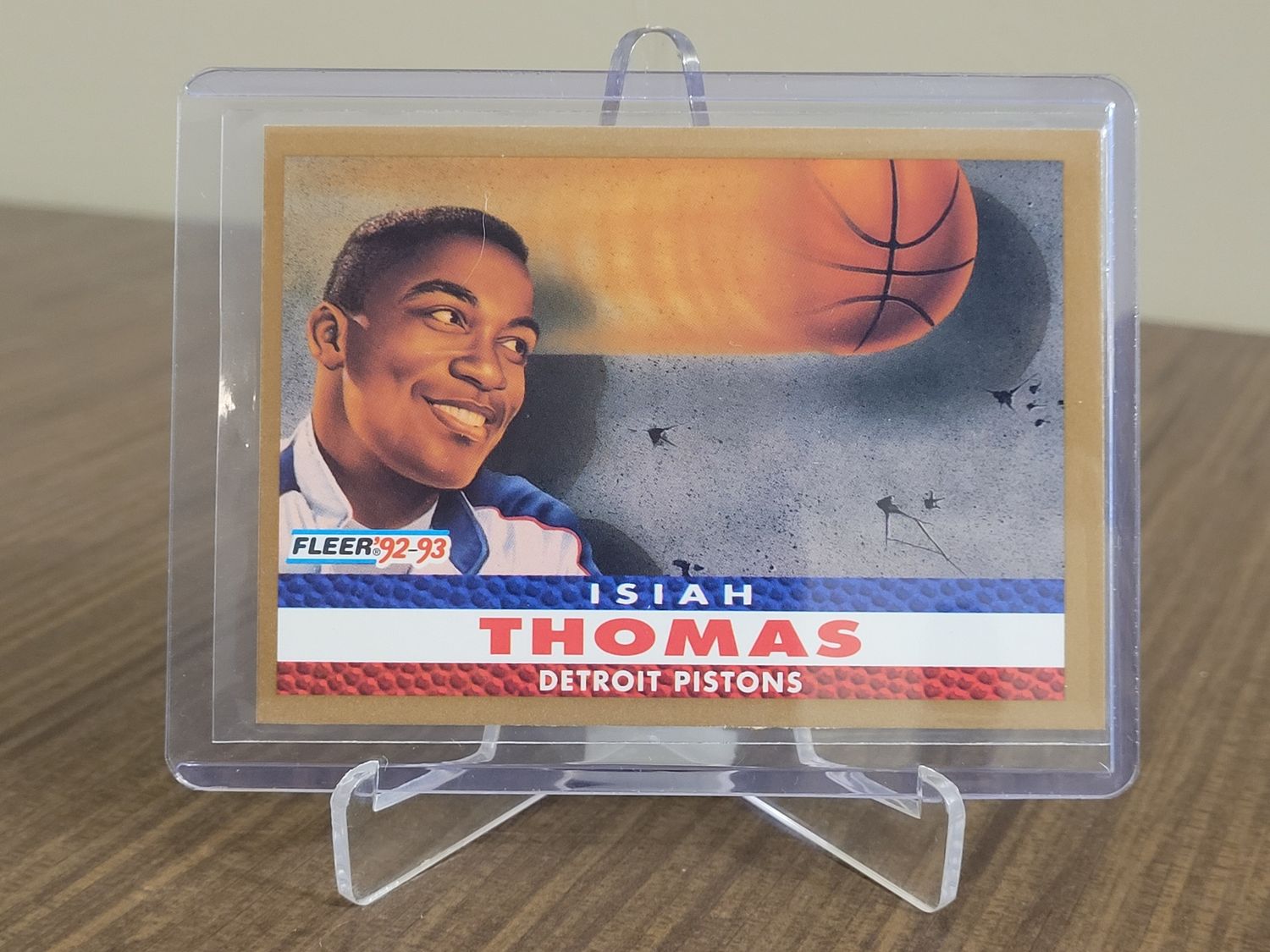 Isiah Thomas 1992-93 Fleer 255