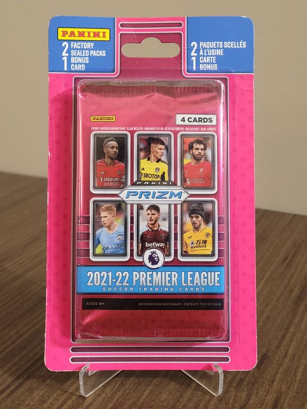 Premier League 2021-22 Panini Prizm Card Pack Collection