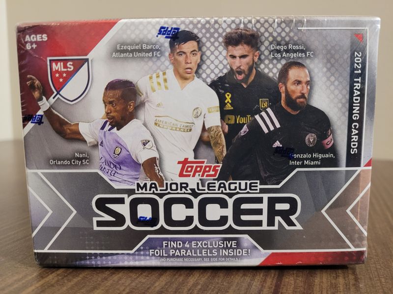 Topps 2021 MLS Trading Cards Blaster Box - Factory Sealed
