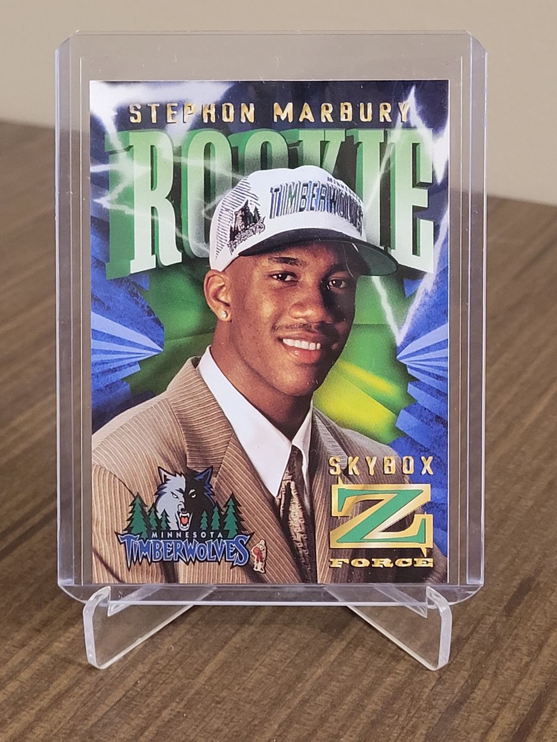 Stephon Marbury 1996-97 Skybox Z Force R-2