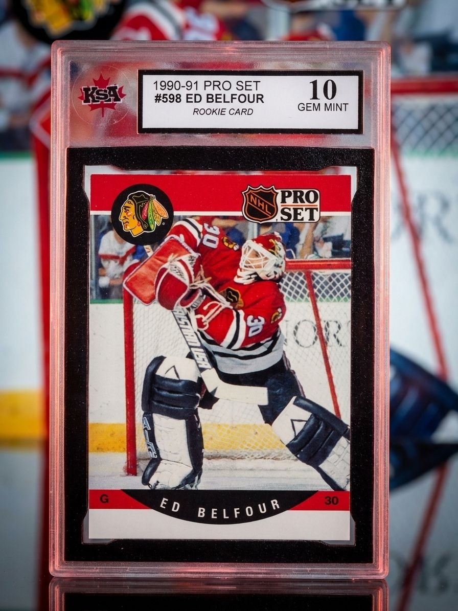 Ed Belfour 1990-91 Pro Set 598