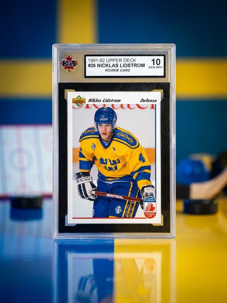 Nicklas Lidstrom 1991-92 Upper Deck 26