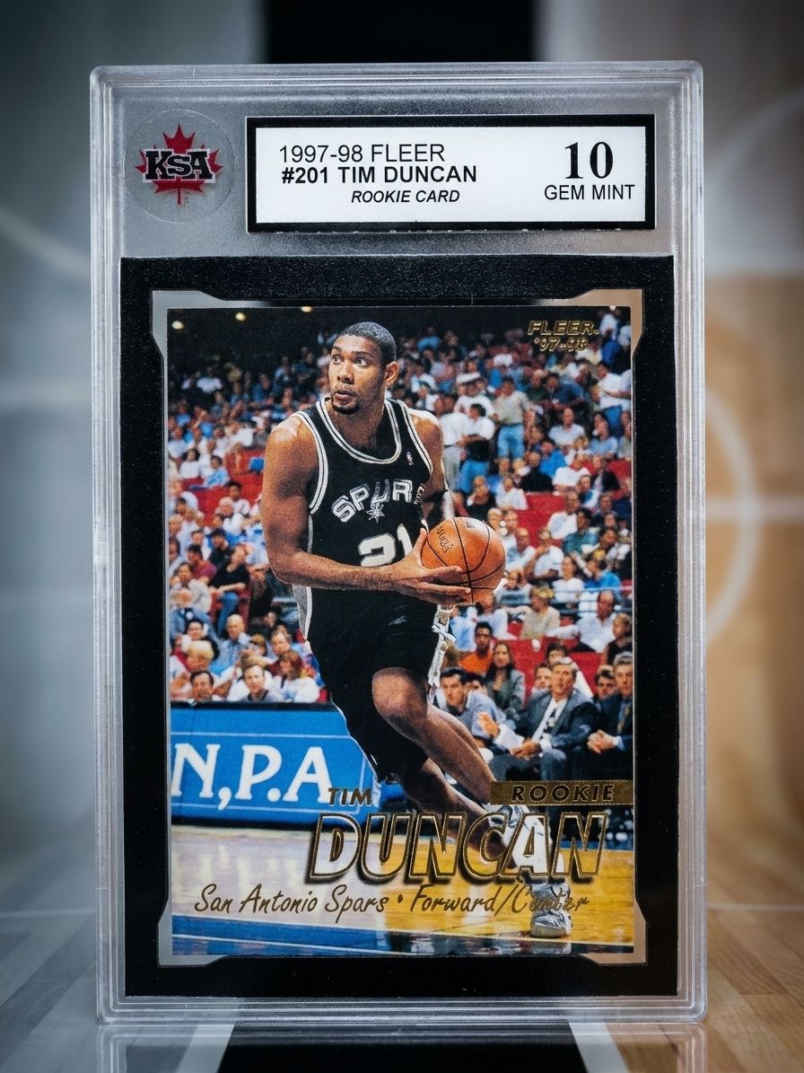 Tim Duncan 1997-98 Fleer 201