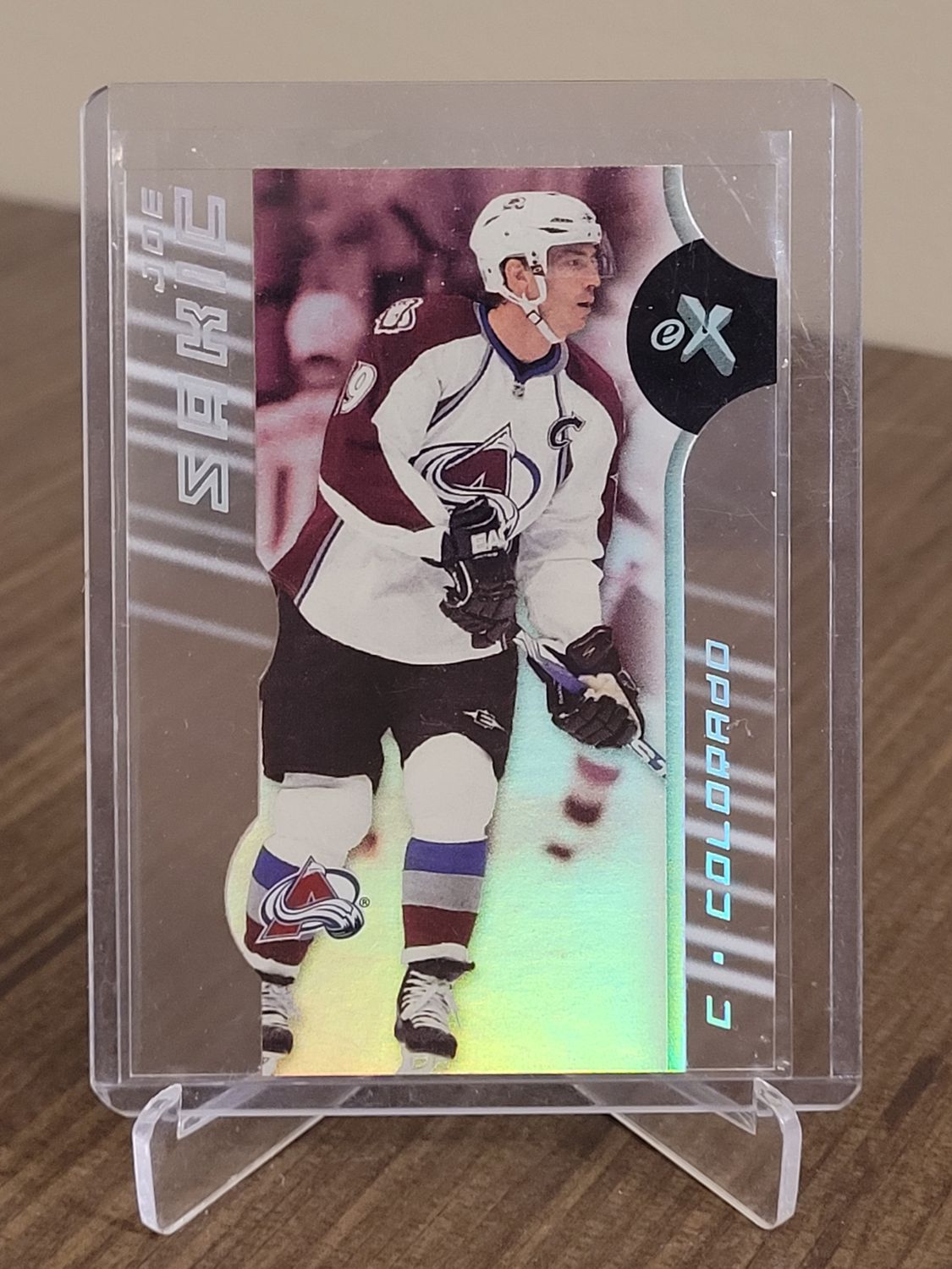 Joe Sakic 2009-10 Fleer E-X EX11