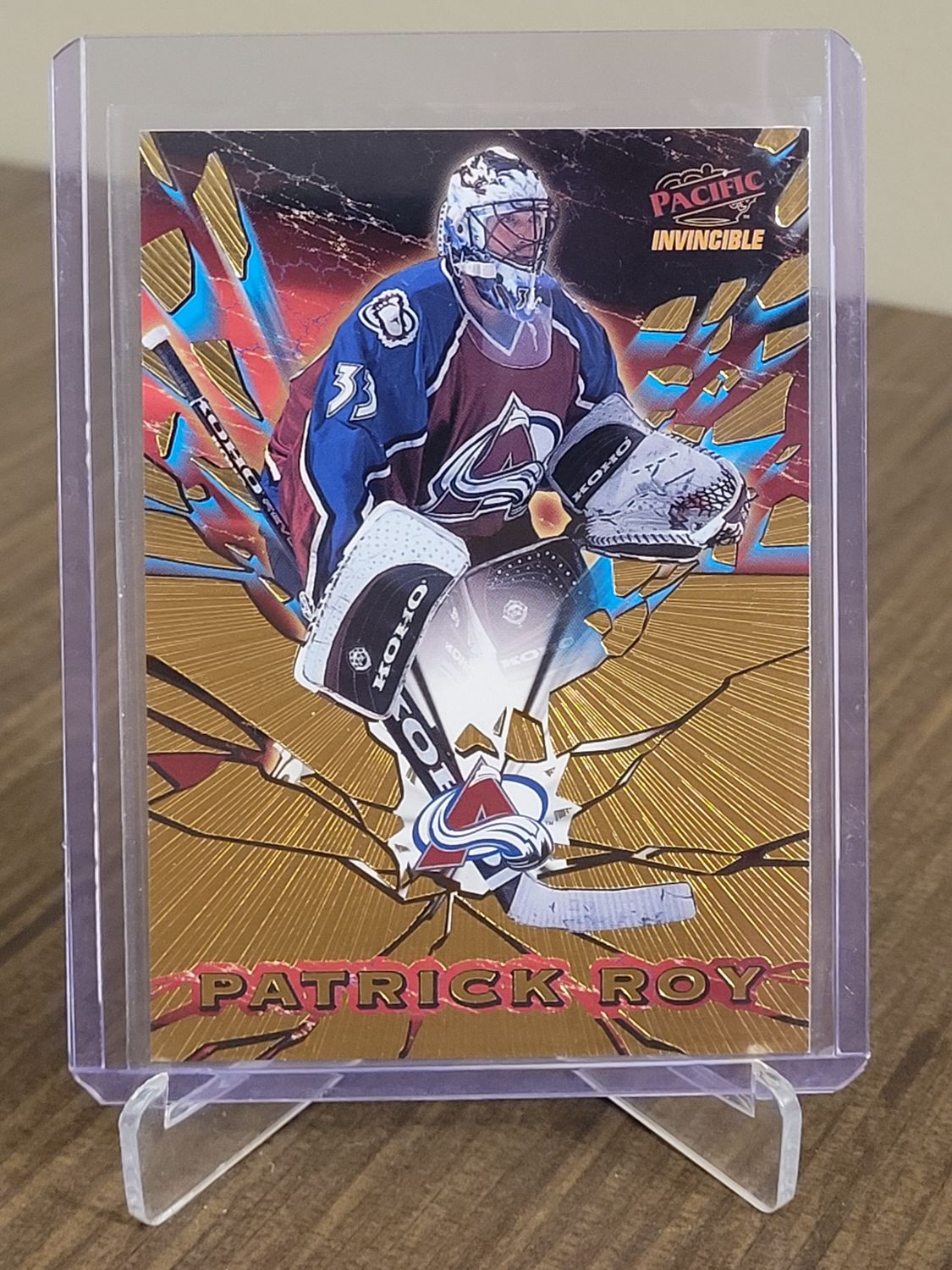 Patrick Roy 1997-98 Pacific Invincible 9