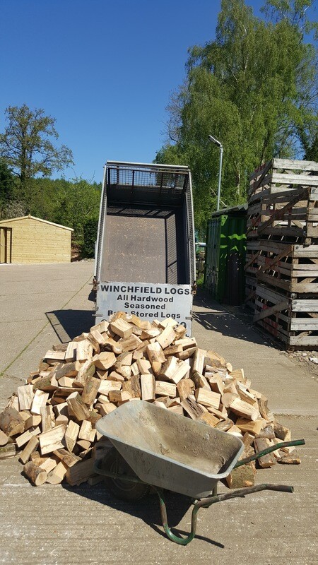 Jumbo Load of Kiln Dried Logs