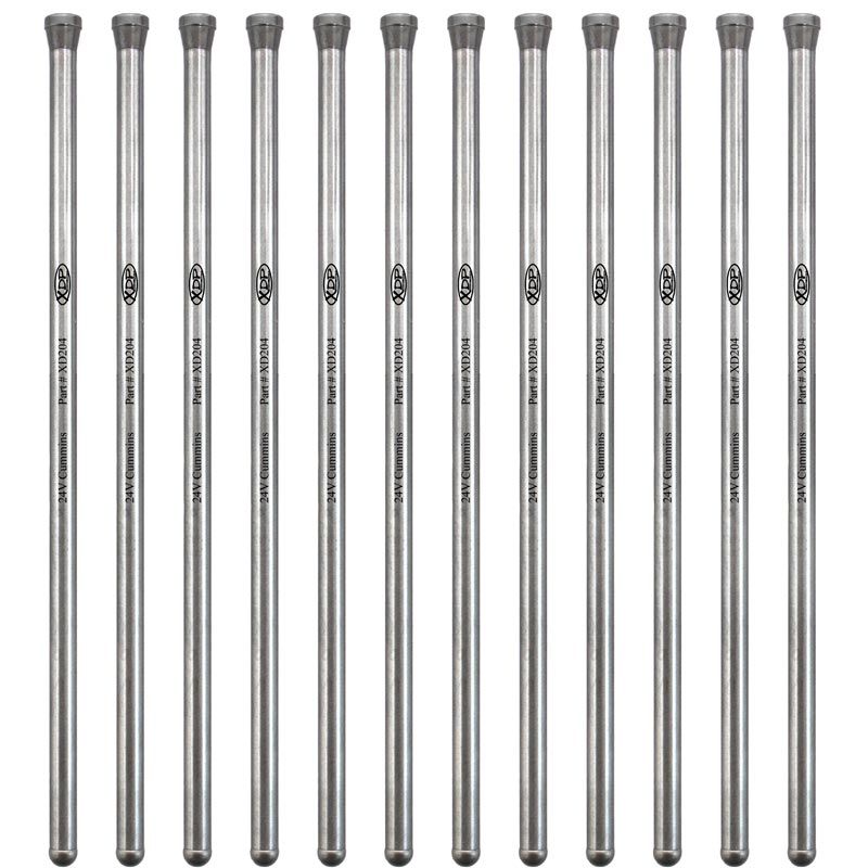 Street Performance Pushrods (3/8 Inch) 98.5-18 Dodge 5.9L/6.7L Cummins XD204 XDP