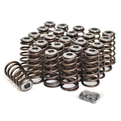 24V Performance Valve Springs &amp; Retainer Kit 98.5-22 Dodge 5.9L/6.7L Cummins XD313 XDP