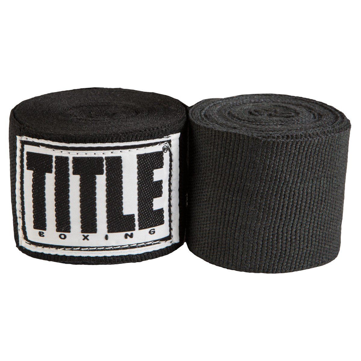 Title Boxing Elastic Mexican Hand Wrap, Black, 180"