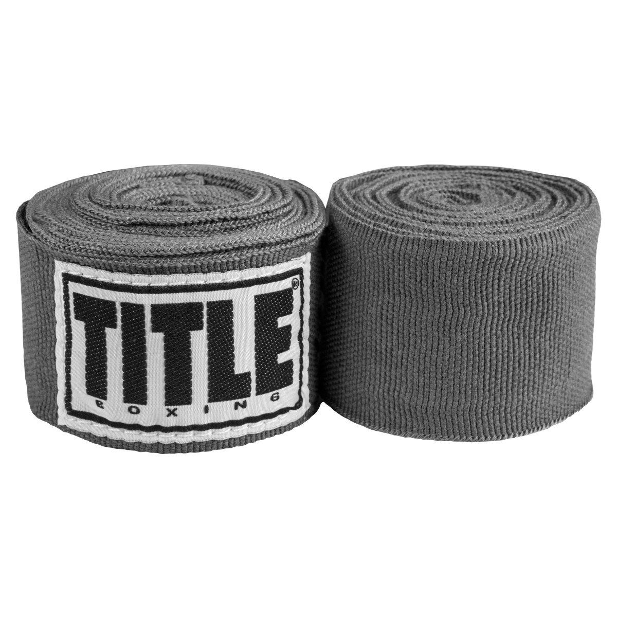 Title Boxing Elastic Mexican Hand Wrap, Grey, 180"